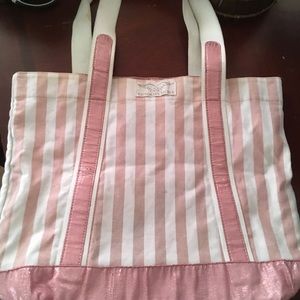 Victoria’s Secret Pink and white tote
